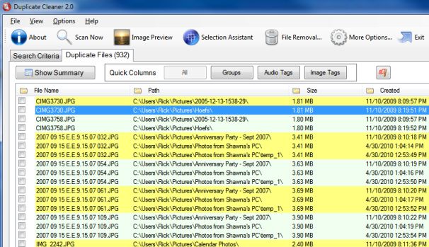 duplicate file remover program